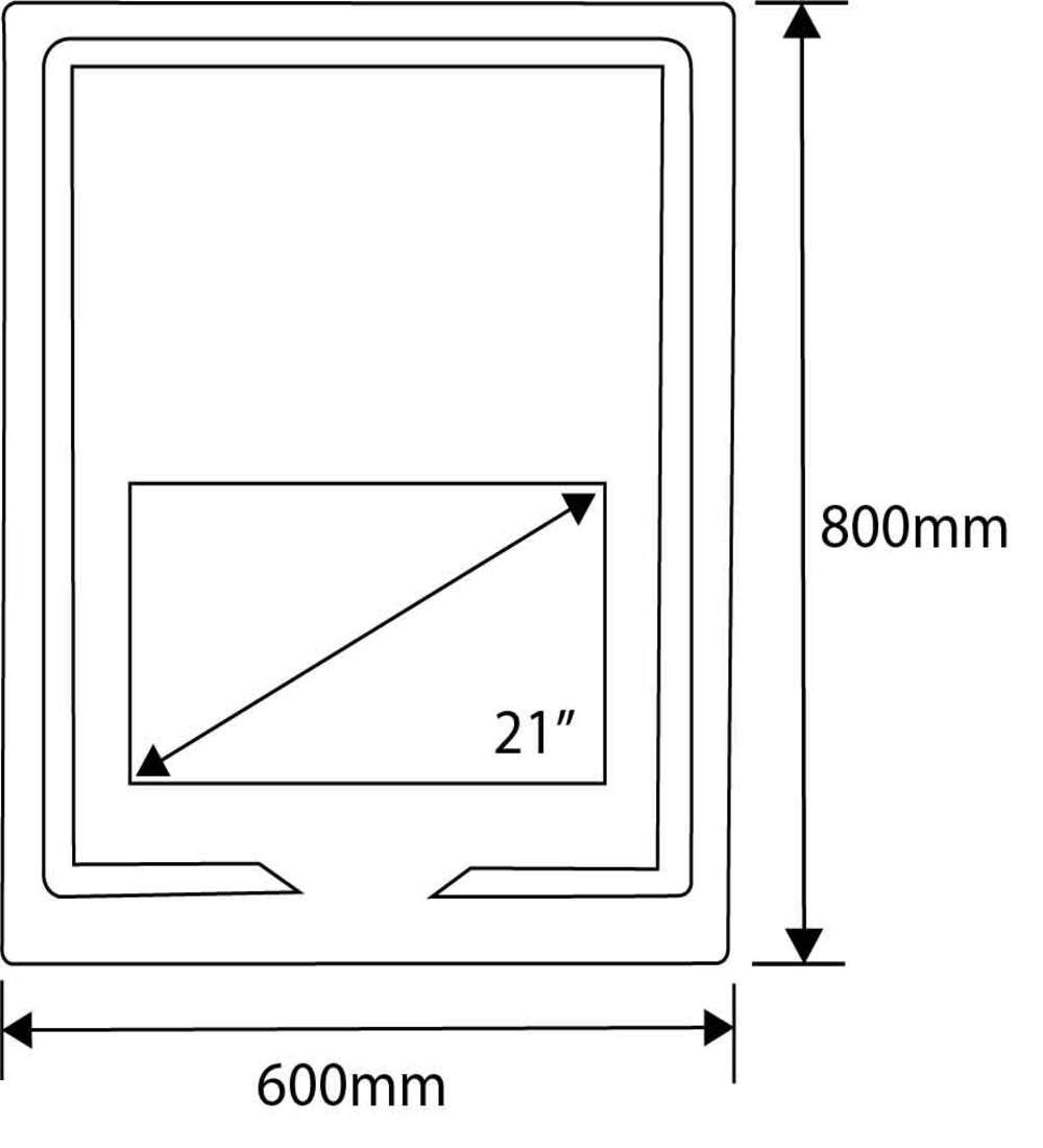 Espejo Inteligente con Pantalla HD - V20